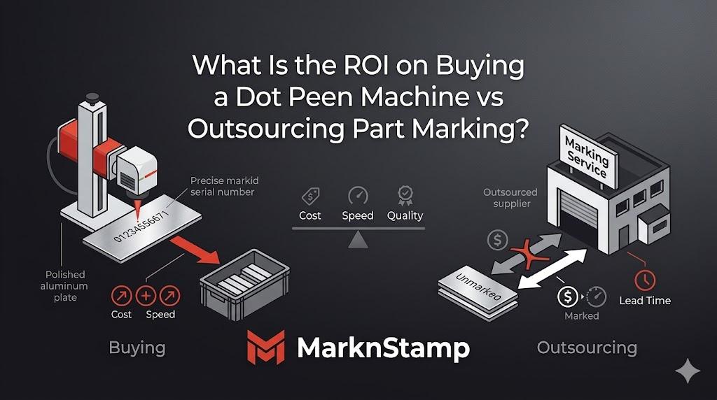 Dot Peen Machine ROI vs Outsourcing – MarknStamp