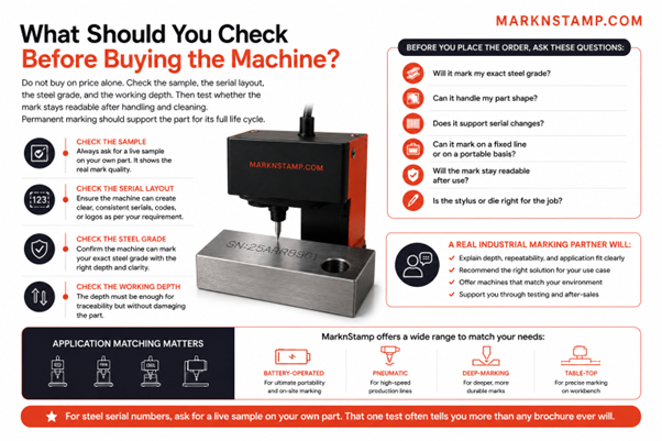 MArking Machine in India - Marknstamp