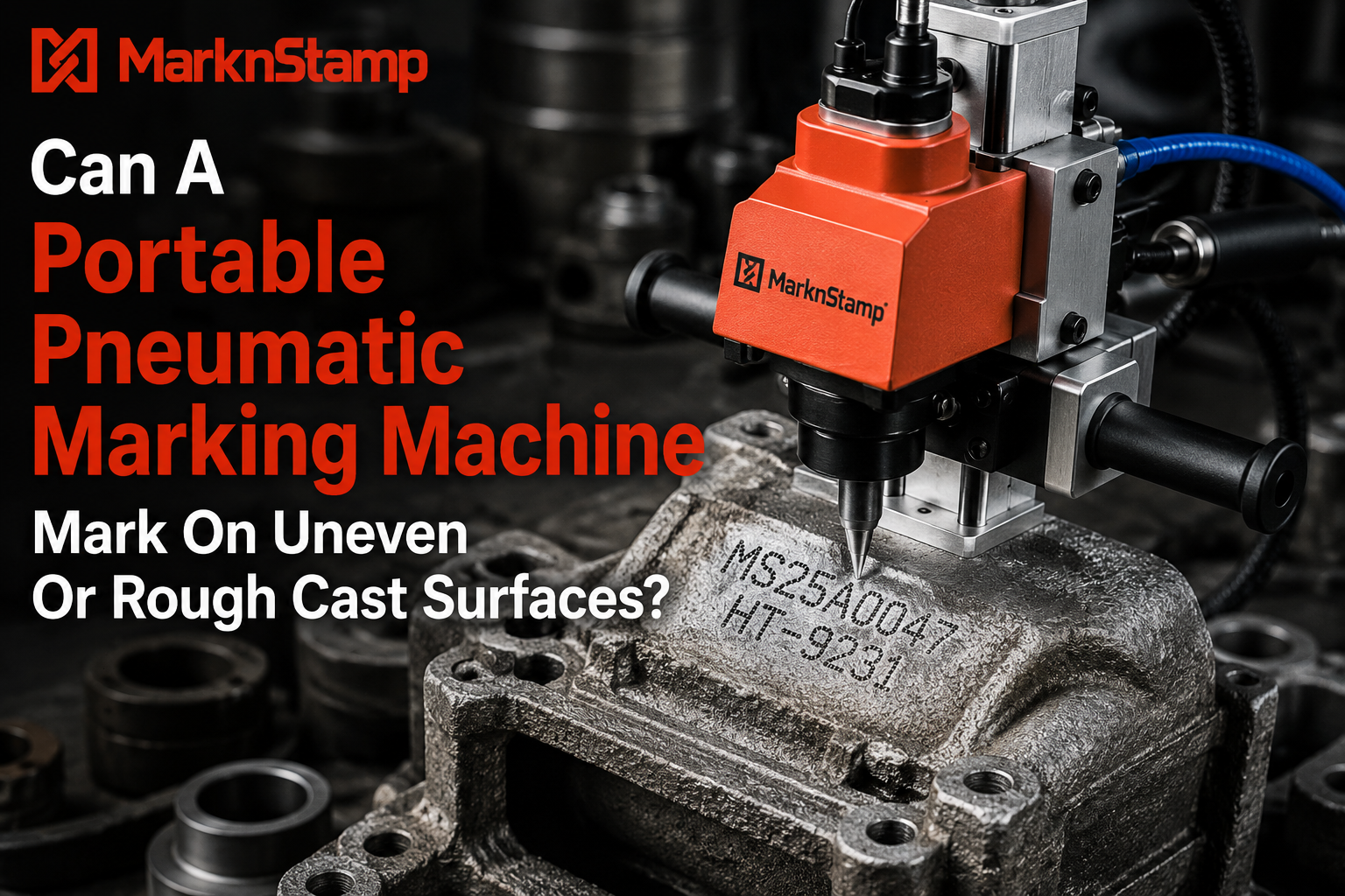 Portable Pneumatic Marking Machine by MarknStamp